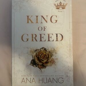 Ana Huang 'King of Greed' Book
